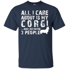 Corgi-Shirt-All-I-care-about-is-my-Corgi-T-shirt