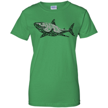 Great-White-Shark-Vintage-Look-T-Shirt