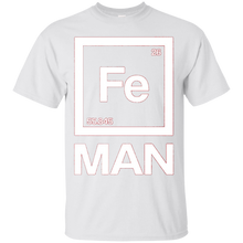 Fe-Man-Iron-Science-T-shirt-White-Periodic-Table-T-shirt