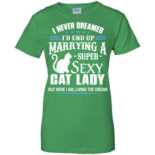 Gift-for-husband-of-a-super-sexy-Cat-Lady-Shirt