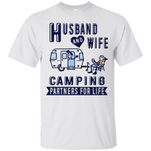 Husband-and-Wife-Camping-Partners-For-Life-TShirt