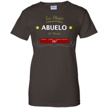 Funny-Abuelo-Shirt-Lo-MEJOR-ABUELO-del-Mundo-T-Shirt-Gift