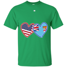 Fijian-American-Fiji-_amp_-America-Flag-T-Shirt