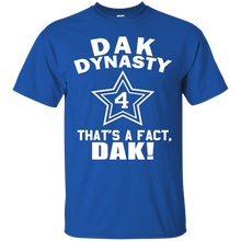 Dak-Dynasty---That's-a-Fact-Dak---Dallas-Football-T-Shirt
