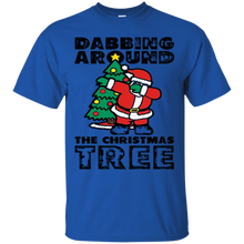 DABBING-around-the-christmas-TREE-tshirt