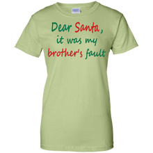 Dear-Santa-It-Was-My-Brother's-Fault-Funny-Christmas-T-shirt