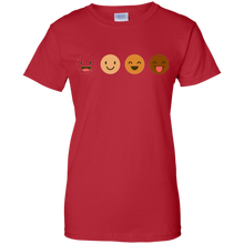 Happy-Shades-of-Brown-Emotes-T-shirt