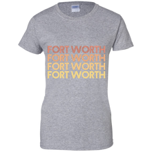 Fort-Worth-Texas---Retro-Vintage-T-Shirt
