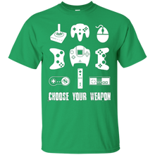 Choose-Your-Weapon-Shirt---Shirt-for-Gamers