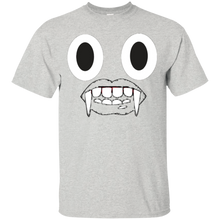 Halloween-Poop-Face-Emoji-Shirt-Costume-with-Fangs