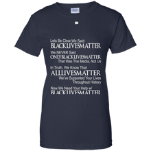 DeBran-Let's-Be-Clear-We-Said-Black-Lives-Matter-T-Shirt