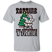 DABBING-around-the-christmas-TREE-tshirt