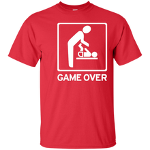 Game-Over-T-Shirt-Cool-New-Dad-New-Mom-Gift-Funny-Shirt