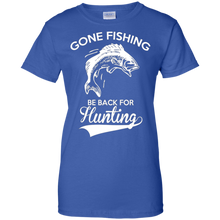 Gone-Fishing-Be-Back-For-Hunting---Funny-Hunting-T-shirt