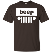 Funny-T-Shirt---Beer-Alcohol-Jeep-4x4-Drinking-Tee
