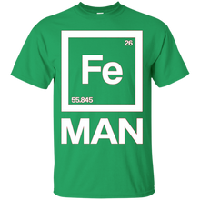 Fe-Man-Iron-Science-T-shirt-White-Periodic-Table-T-shirt
