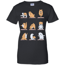 Dog-T-shirt-POMERANIAN-YOGA