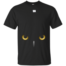 Cool-Eyes-Owl-T-Shirt-Black