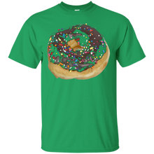 Chocolate-Icing-Colored-Sprinkles-Donut-T-shirt