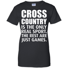 Cross-Country-is-the-Only-Real-Sport-Funny-T-shirt