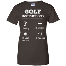 Golf---Golf-instructions-swing-swear-look-for-ball-T-shirtBuy-Golf---Golf-instructions-swing