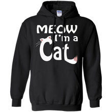 FUNNY-MEOW-I'M-A-CAT-T-SHIRT-Halloween-Costume-Cat-Lovers