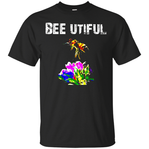 Honey-Beekeeper-Bee-Shirts-BEEutiful-HoneyBee-Art-T-shirt