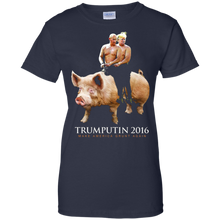 Donald-Trump-Vladimir-Putin-2016-Riding-A-Pig-Funny-T-Shirt