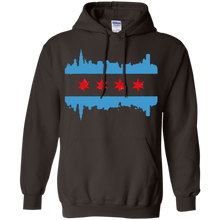 Flag-T-Shirts---Chicago-Flag-Skyline-Design-Tee