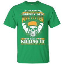 Grumpy-Old-Pipe-Fitter-T-shirt