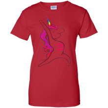 Funny-Unicorn-Yoga-T-Shirt
