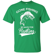 Gone-Fishing-Be-Back-For-Hunting---Funny-Hunting-T-shirt