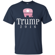 Cute-Pink-Elephant-Donald-Trump-2016-Women's-T-Shirt
