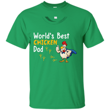 Funny-T-Shirt-World's-Best-Chicken-Dad-T-Shirt