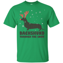 Chrismast-Shirt---Dachshund-Through-The-Snow