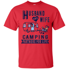 Husband-and-Wife-Camping-Partners-For-Life-TShirt