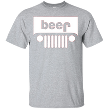 Funny-T-Shirt---Beer-Alcohol-Jeep-4x4-Drinking-Tee
