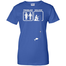 Funny-fishing-shirt---Problem-Solved