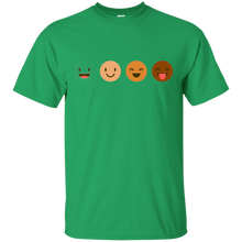 Happy-Shades-of-Brown-Emotes-T-shirt