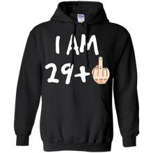 I-Am-29-Plus-Middle-Finger---Funny-30th-Birthday-Shirt