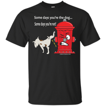 Dog-Peeing-on-a-Fire-Hydrant-Funny-T-Shirt---#FansRaved
