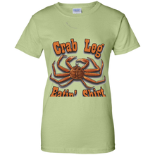 Crab-Leg-Eatin'-Shirt---Snow-King-Eat-Joes-Bay---T-Shirt