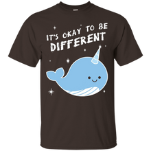 FUNNY-OK-TO-BE-DIFFERENT-T-SHIRT-Narwal-Zoo-Animal-Gift