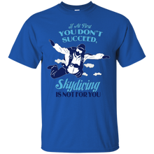 Funny-skydiving-t-shirt-if-at-first-you-dont-succeed