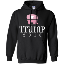 Cute-Pink-Elephant-Donald-Trump-2016-Women's-T-Shirt