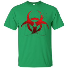 Grunge-Style-Unicode-Biohazard-Symbol-T-shirt