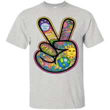 Colorful-Peace-Sign-Tee-Shirt