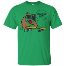 Funny-Cool-english-bulldog-on-board-T-Shirt