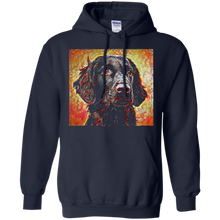 Flat-Coated-Retriever---A-Portrait-in-Oil