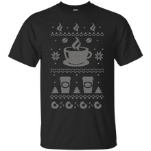 Coffee-Themed-Ugly-Christmas-Sweater-Style-T-Shirt
